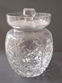 Wedgwood Irish Crystal Preserve Jar