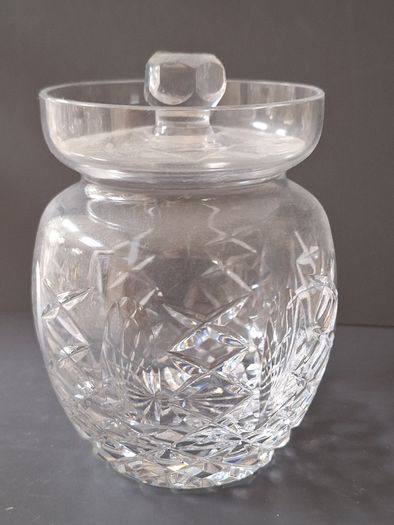 Wedgwood Irish Crystal Preserve Jar