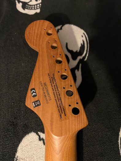 Charvel Pro Mod DK24 carmelized maple neck fretboard  Made in Mexico 2020 brand new electric guitar parts accessories