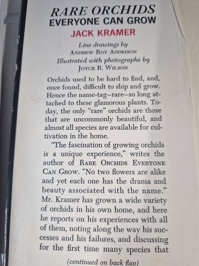 rare orchids that everyone can grow by jack kramer