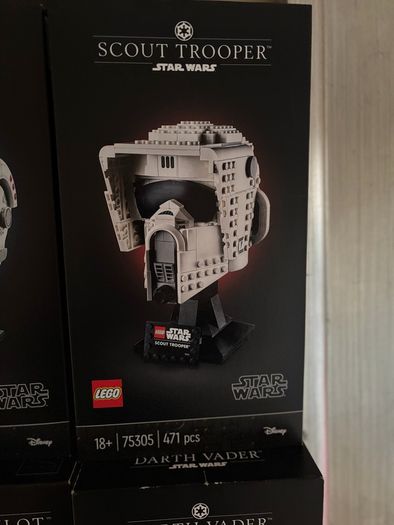lego scout trooper helmet 75305