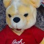 Vintage Disneyworld Winnie The Pooh Teddy Bear Soft Toy Plush Plushie Tagged 1980's Image 3