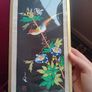 A Pair of mid century painted silk panels Image 6