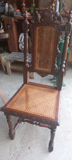 Antique Chairs by Lozano Set of 4 very strong well made
