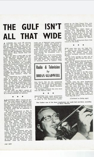 CRESCENDO Jazz Magazine (July 1965)