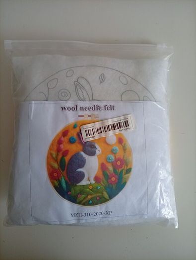Needle Felting kit "Rabbit"