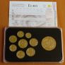 Vatican 2010 euro coins set & St Peters medal 24k Gold plated & Rhodium gilt limited edition Image 2