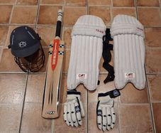Gray Nicolls E41 Cricket Bat & Batting Kit
