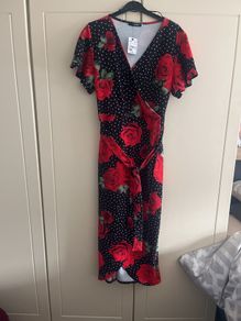 Quiz wrap dress