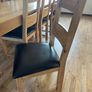 Solid Oak Dining Table with 8 Matching Chair Image 5