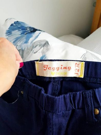 Navy Jeggings - 12R