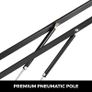 5 Feet Pneumatic Storage Bed Weight Lifting Mechanism Gas Spring Strut Supports Hinges Sofa Bed Space Saving Storage Image 2