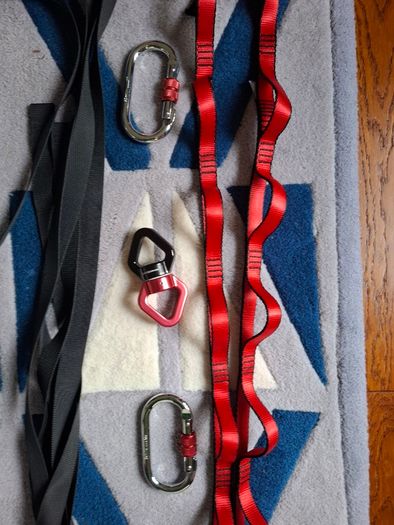 Prodigy aerial yoga frame and accessories