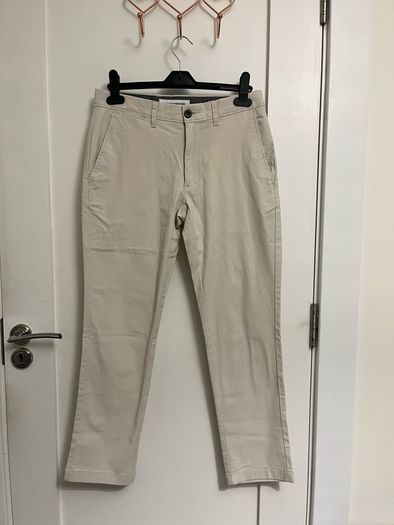 NEW Men Trouser chino comfy skinny 29W/ 28 L
