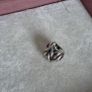 Pandora birthstone pink eternity circle charm Image 3