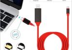 Type C To HDMI HDTV AV TV Cable Adapter For Samsung Galaxy S8 S8+ Plus Macbook