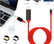 Type C To HDMI HDTV AV TV Cable Adapter For Samsung Galaxy S8 S8+ Plus Macbook
