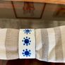 Vintage Rare 1990s IKEA Heder Enamel Blue and White Napkin rings by Katarina Brieditis Image 5