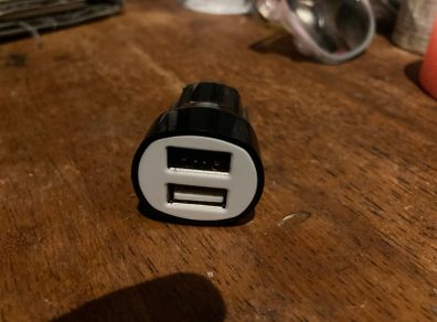 Double usb car charger