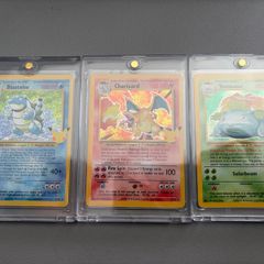 Pokemon Celebrations starter trio Charizard