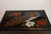 Vintage Lacquered Jewellery Box