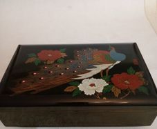 Vintage Lacquered Jewellery Box