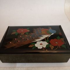 Vintage Lacquered Jewellery Box