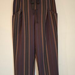 Zara Paperbag Striped Trousers