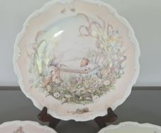 Royal Doulton Plate From The Wind  In The  Willow