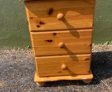 Pine Bedside Locker