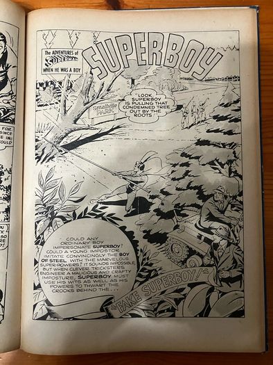 Vintage annual: 'Superboy' Adventure Book 1956-7