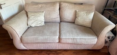 three seater and two seater matching sofa