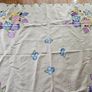 Linen Embroidered Tablecloth Image 3