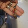 wooden feather earrings Image 5