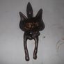 a metal fox door knocker Image 2
