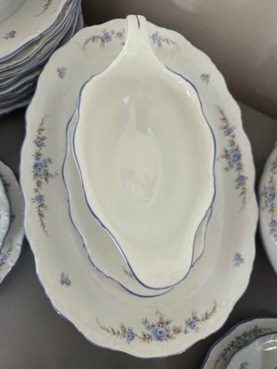 61 Piece Dinner Set Bavaria Rose