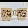 Vintage English Mugs Pair Image 3