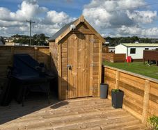 Flat packed Garden Shed