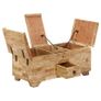 Coffee Table Solid Mango Wood 80x40x35 cm Image 4