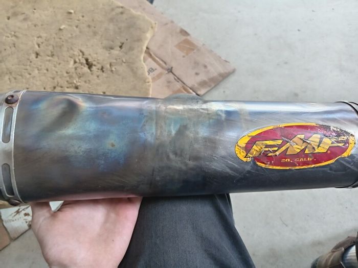 moto parts fmf exhaust 4 stroke