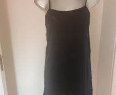 New Look black strappy long line top size UK12 EU40 Postage included