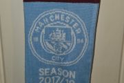 Manchester City Season 2017/2018 Scarf Football Soccer One size Unisex