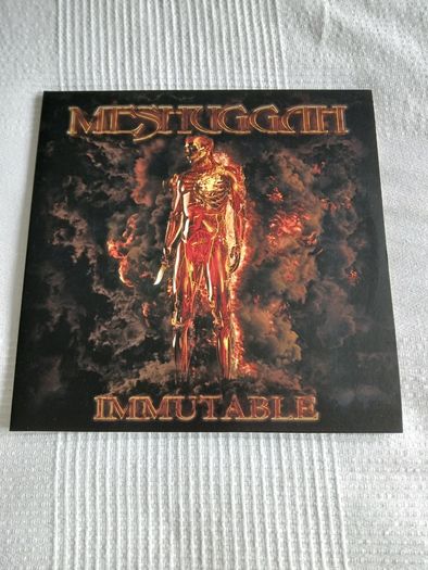 Meshuggah Immutable 1st press 2022 with poster