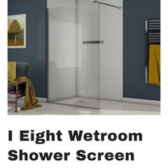 shower glass panel