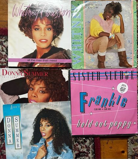 80's 12 inch singles. 3 euros each or all 5 for 12 euros