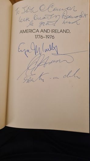 American And Ireland, 1776-1976. The Americ Dentity And The Irish Connections. Hardback In Good Condition.