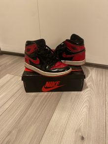 Jordan 1 retro high OG bred patent