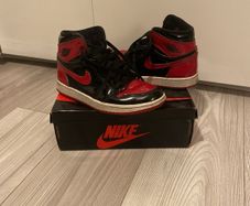 Jordan 1 retro high OG bred patent