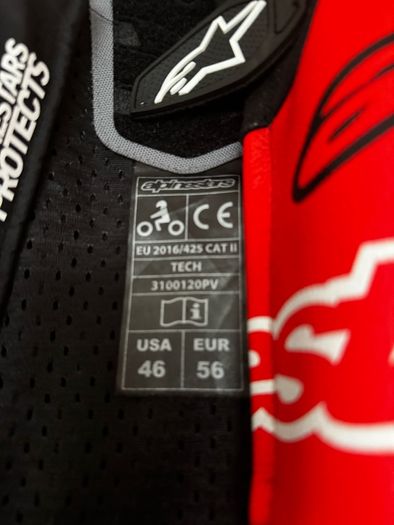 Alpinestars Leather Motorcycle Jacket