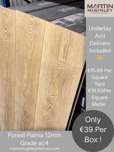 New Palma 12mm Laminated Flooring
